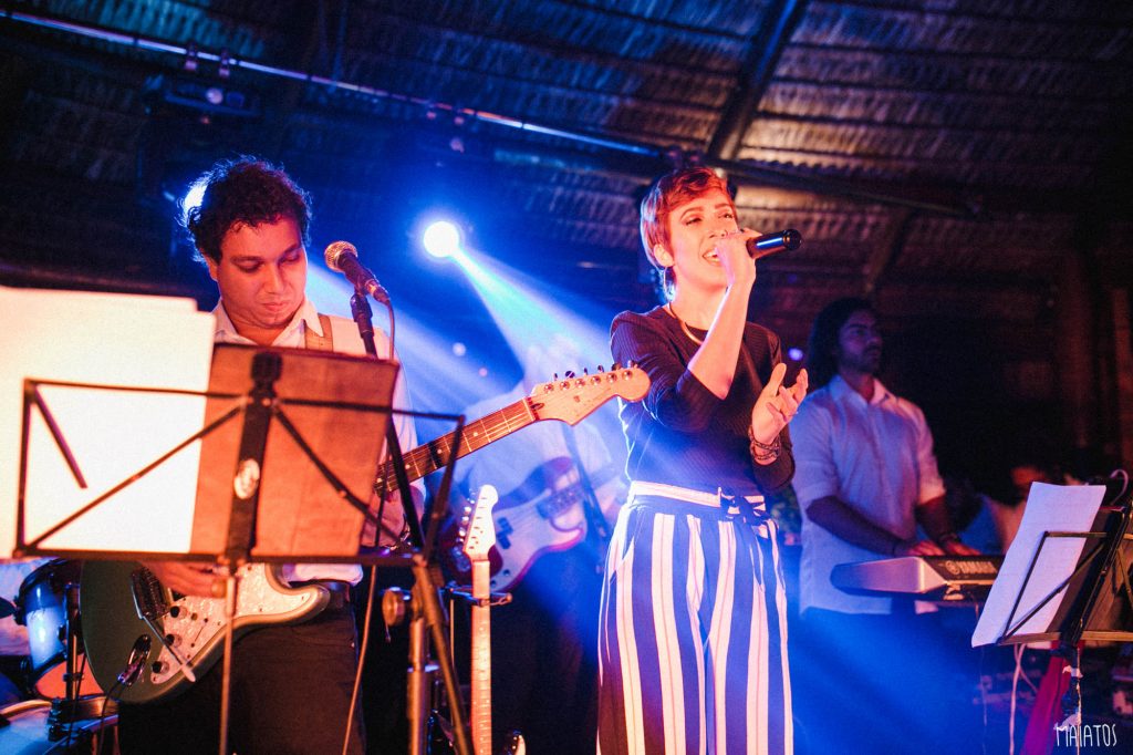 banda de rock em casamento