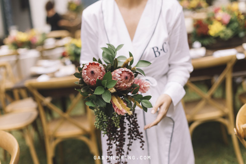 buque de casamento em casa por clara nobrega